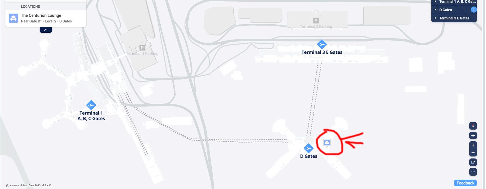 Centurion lounge las vegas airport