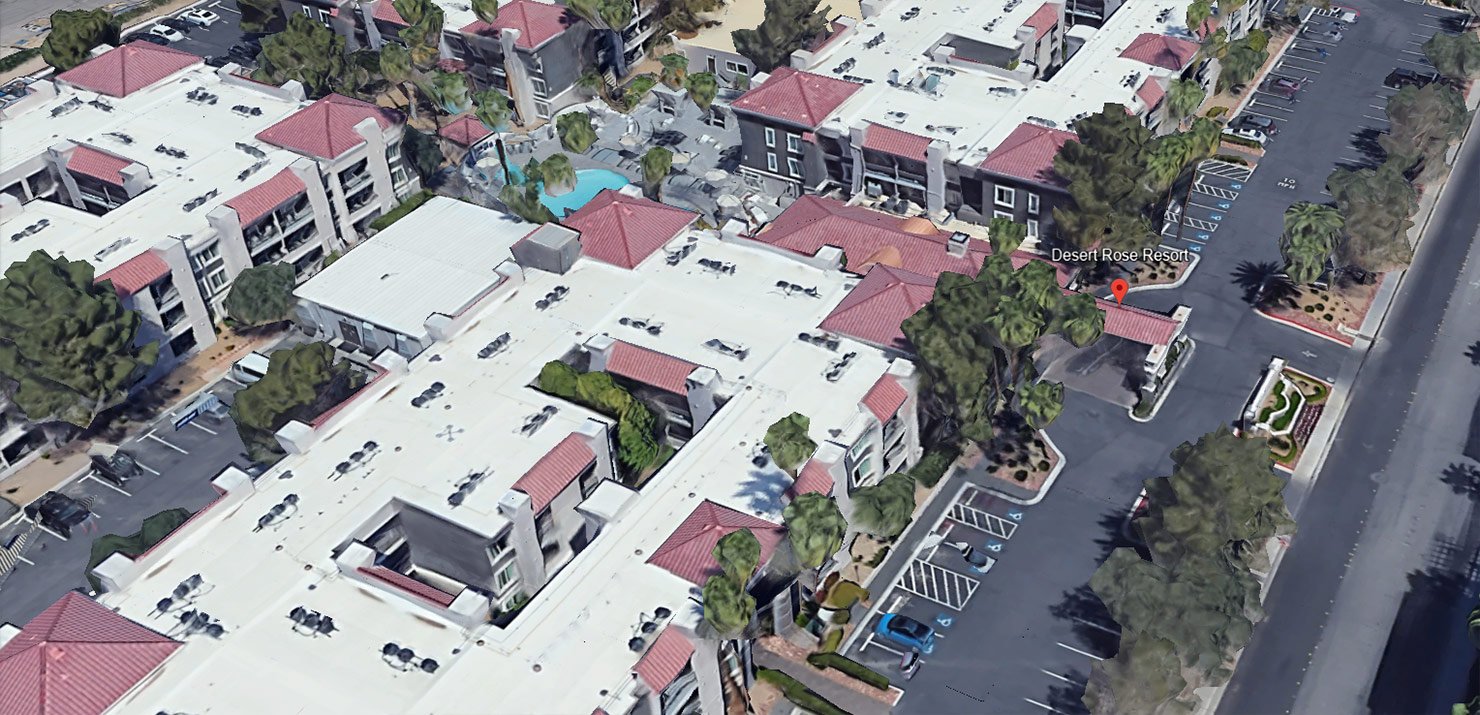 Desert Rose Resort parking