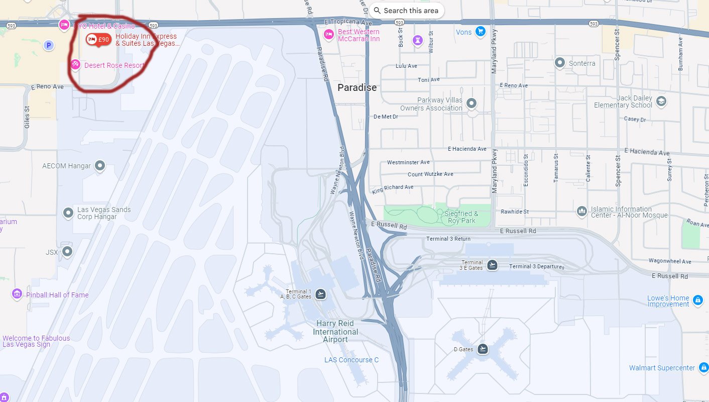 Holiday Inn Express & Suites Las Vegas parking