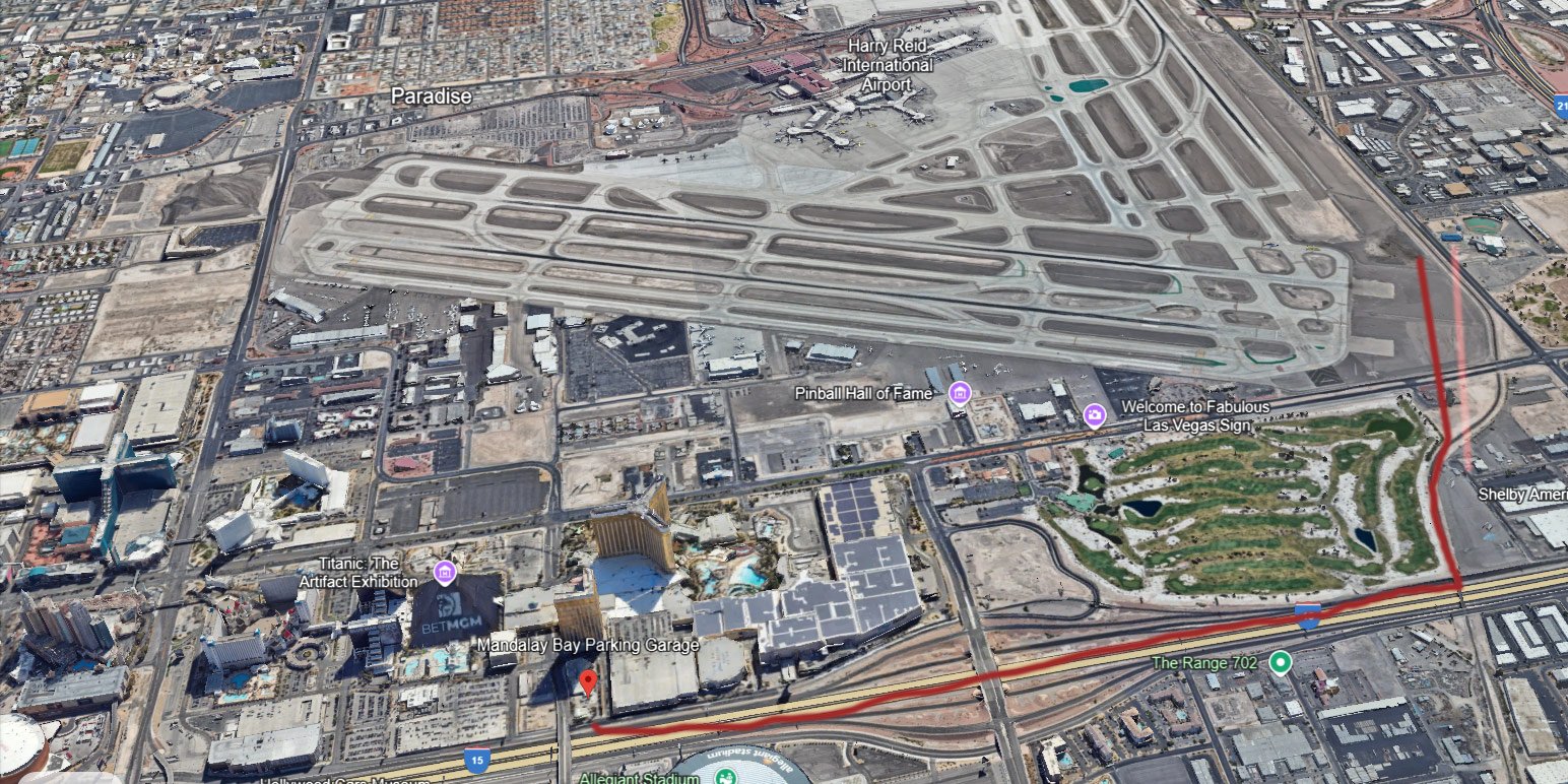 Mandalay Bay parking las vegas city