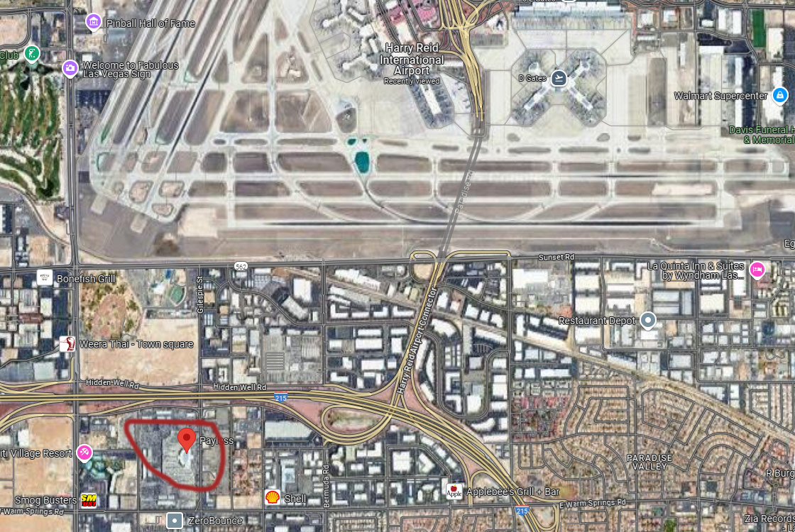 Payless las vegas airport