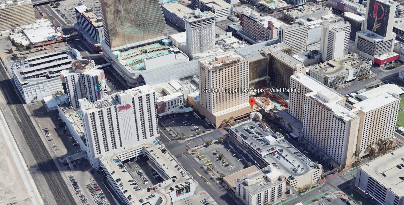 Self-Parking Golden Nugget Las Vegas