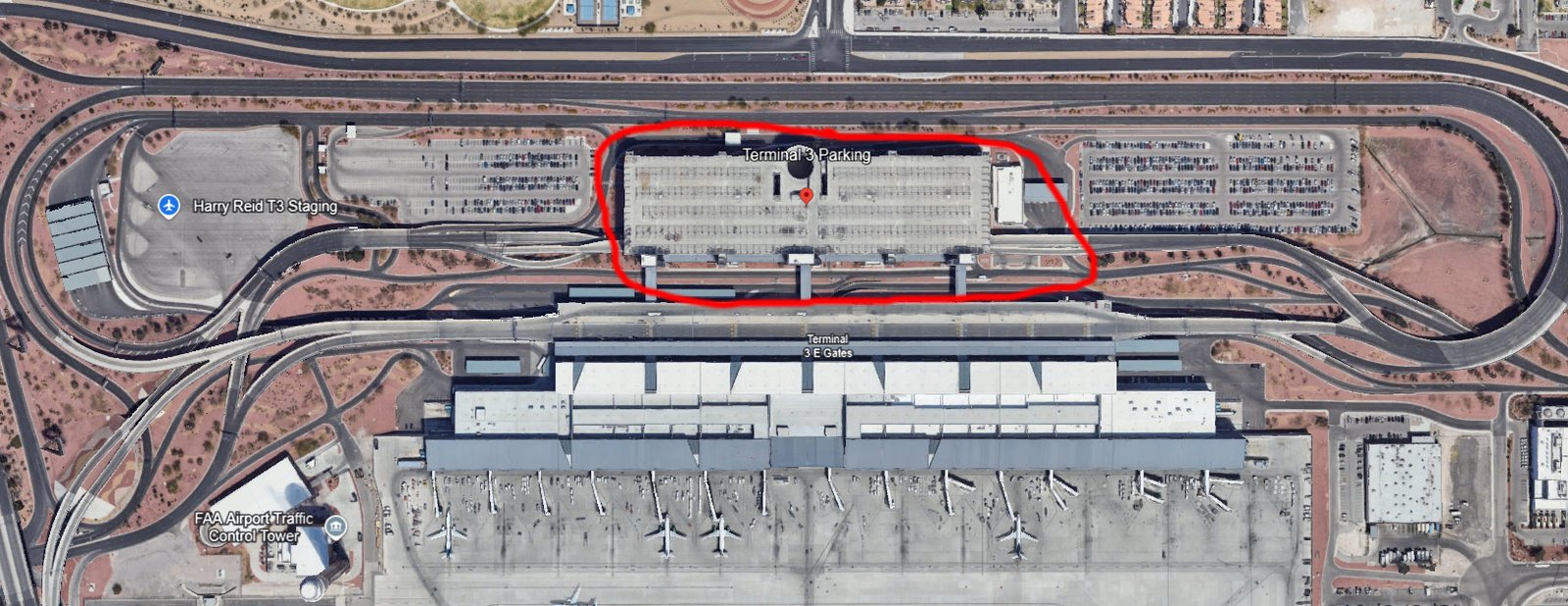 Terminal 3 Short-Term Parking las vegas airport